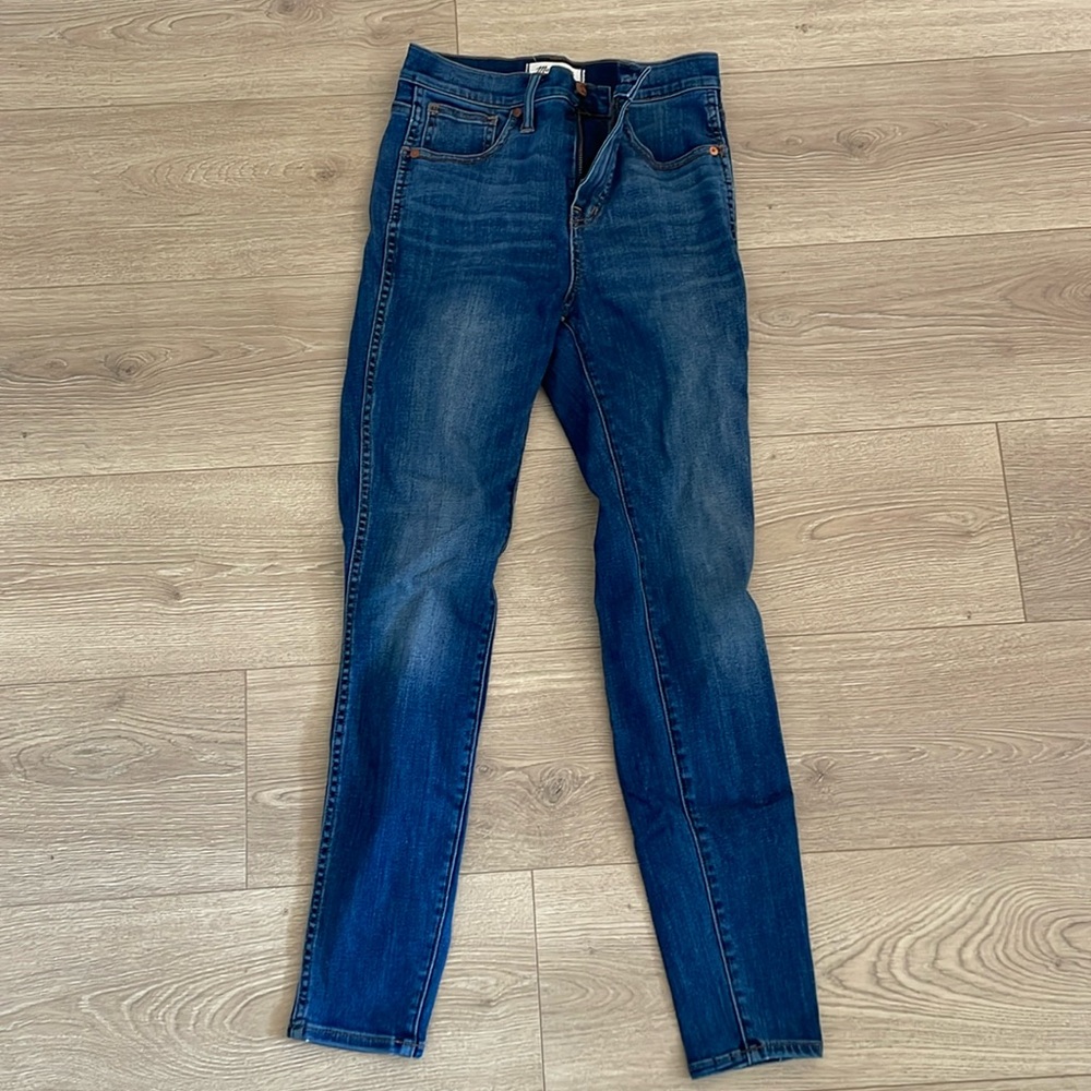 Madewell 10” rise skinny jeans